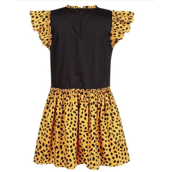 NWT Stella McCartney Kids Girls Teen cheetah print dress Size 14 - Picture 2 of 4